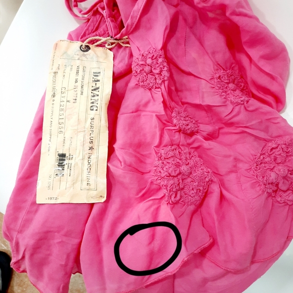 SALE ‼️ Da-Nang Hot Pink Sleeveless Blouse NWT - Picture 7 of 14